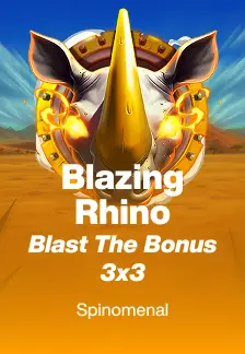 Blazing Rhino - Blast The Bonus 3x3